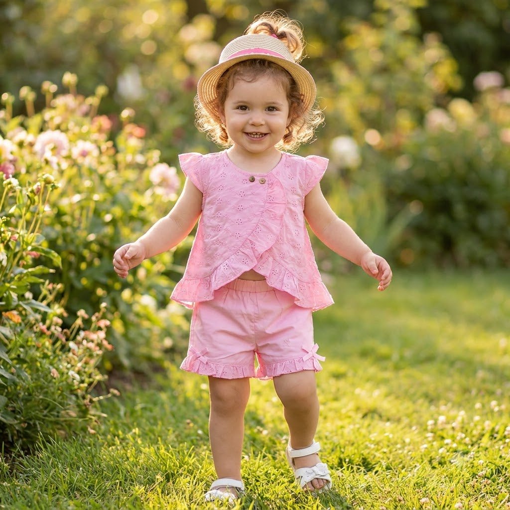 Pink Petal Breeze Co-Ord Set
